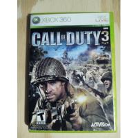 Call Of Duty 3 Xbox360  segunda mano   México 