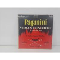 Lp. Paganini. Violin Concerto In D Major Op.6, usado segunda mano   México 