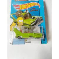Hot Wheels The Simpsons Homero Móvil Verde Car 2013 Metal, usado segunda mano   México 
