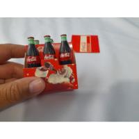 Adorno Navideño Cocacola Coca Mini Botellitas , usado segunda mano   México 