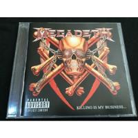 Megadeth Killing Is My Business Importado Cd Slayer D10 segunda mano   México 