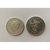 Moneda Plata Juegos Olímpicos 1968 Y Hidalgo 1956 Ley .720  segunda mano   México 