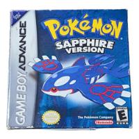 Pokemon Sapphire Game Boy Advance Con Caja  segunda mano   México 