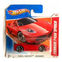 Usado, Hot Wheels 2011, Ferrari F430 Spider -190/244- ( Rojo ) T C segunda mano   México 