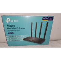 Usado, Router, Access Point Tp-link Archer C6 V4 Negro Ac1200 segunda mano   México 