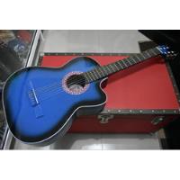 Usado, Guitarra Acústica Tipo Requinto Azul De Paracho segunda mano   México 