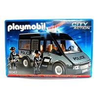 Usado, Playmobil Set 6043 Perrera Camion Furgoneta De Policia Rtrmx segunda mano   México 