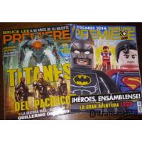 2 Revista Cine Premiere - Titanes Del Pacifico Y Lego  segunda mano   México 
