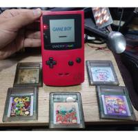 Consola Gameboy Color Con 5 Juegos Originales Game Boy Gb segunda mano   México 