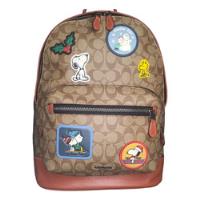 Usado, Coach X Peanuts Backpack Monograma Snoopy Preloved segunda mano   México 