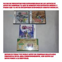 Vendo Juegos De Zelda Spirit, Phantom, Majoras, Preg. Disp., usado segunda mano   México 