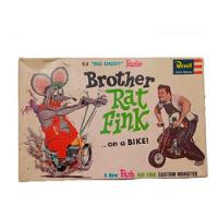 Revell Vintage 100% Original 1964 Brother Rat Fink On A Bike, usado segunda mano   México 