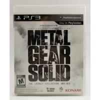 Metal Gear Solid Legacy Collection 1987-2012 Ps3 R G Gallery segunda mano   México 