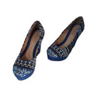 Plataforma Calzado Mujer Zapatillos Efe Azul Rey Moda Formal segunda mano   México 