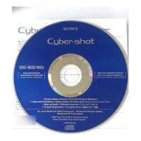 Software De Aplicación Y Manual Sony Cyber-shot Dsc-w35/w55, usado segunda mano   México 