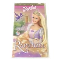 Barbie Rapunzel Pelicula Vhs Cic Video En Español, usado segunda mano   México 