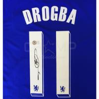 Jersey Autografiado Didier Drogba Chelsea 2011-12 Champions segunda mano   México 