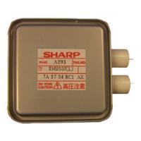 Magnetron Sharp 2m253j (l) Funcionando Horno Microondas, usado segunda mano   México 