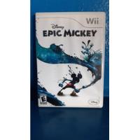 Epic Mickey Juego Para Wii Con Manual segunda mano   México 