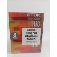 8 Cartuchos Para Videocamara Modelo Tdk Hi8, usado segunda mano   México 