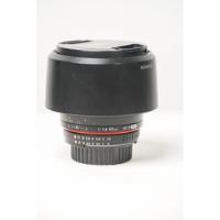 Usado, Lente Rokinon 85mm F1.4 Para Nikon. Enfoque Manual Con Chip  segunda mano   México 