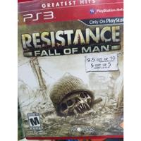 Resistance Fall Of Man Ps3 Fisico Original  segunda mano   México 