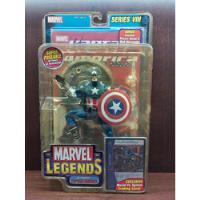 Marvel Legends Toybiz Capitán América  segunda mano   México 