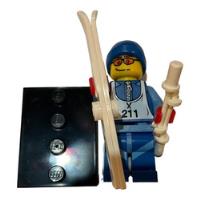 Lego 8684 Minifiguras Serie 2 Esquiador De Montaña ( S20 ) segunda mano   México 
