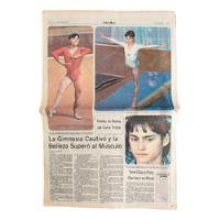 2 Periódicos Antiguos De Nadia Comaneci En 1976 segunda mano   México 