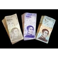 3 Billetes Venezuela 200,000 /500,000 & 1 Million Bolivares segunda mano   México 