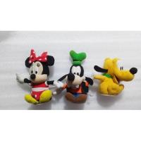 Minipeluches Mimí, Goofy Y Pluto- Cuerda- Snap Toys- 10 Cm segunda mano   México 