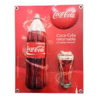 Letrero Decorativo De Coca Cola 3d De Los 90s segunda mano   México 