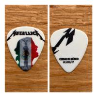 Plumilla Pua Guitarra Metallica James Hetfield Mexico 2017, usado segunda mano   México 