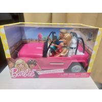 Barbie Y Ken Jeep De Playa Mattel Año 2017  segunda mano   México 