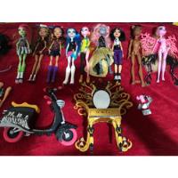 Usado, Barbie Top Módel Basics Vintage Collector Monster High Lote segunda mano   México 