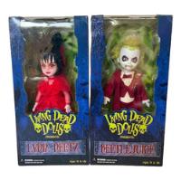 Muñecas Living Dead Dolls Beetlejuice Frac Rojo Lydia Deetze segunda mano   México 