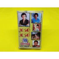 Cassette José José 19 Super Exitos Volumen 1 , usado segunda mano   México 