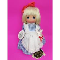 Precious Moments Muñeca Doll Alice In Wonderland 22 Cm , usado segunda mano   México 