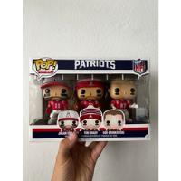  Funko Nfl- New England Patriots Brady, Gronkowski, Edelman  segunda mano   México 