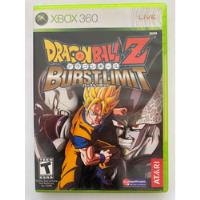 Dragon Ball Z Burst Limit Xbox 360 (excelente Estetica) segunda mano   México 