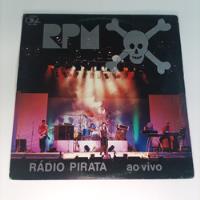 Rpm Radio Pirata Ao Vivo Vinil Álbum Lp New Wave 1986 M3xico, usado segunda mano   México 