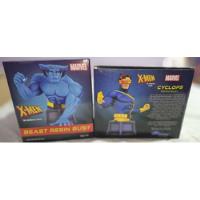 Usado, Diamond Select Marvel Resin Bust X-men Beast Cyclops Set segunda mano   México 