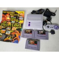 Super Nintendo Jr Original Con Trilogia Donkey Kong Country, usado segunda mano   México 