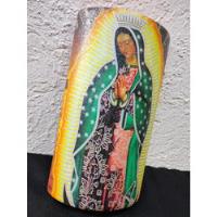 Teja Decorada Con Imagen De La Virgen De Guadalupe 18.6cm segunda mano   México 