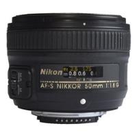 Lente Nikon Af-s Nikkor 50mm F/1.8g, usado segunda mano   México 