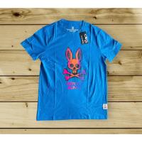 Playera Caballero Psycho Bunny Estampado Multicolor, usado segunda mano   México 