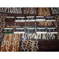 10 Cassettes De Audio P/ Regrabar, Memorex, Pioneer, Fisher segunda mano   México 
