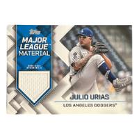 Julio Urias Jersey Card Topps Major League Material Dodgers  segunda mano   México 