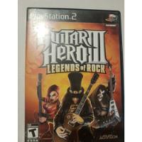 Juego Playstation 2 Guitar Hero Iii Legends Of Rock, usado segunda mano   México 