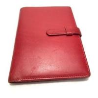 Porta Pasaporte Coach Rojo Piel Vintage Velcro, usado segunda mano   México 